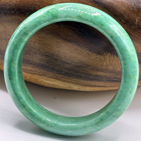 Onyx Natural Marble Jadeite Color Handmade Bracelet Stone Bracelets For Women - Picture 9 of 10